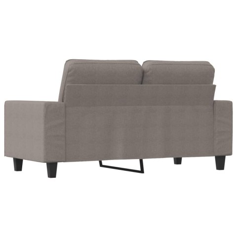  Sofa 2-osobowa, kolor taupe, 120 cm, tapicerowana tkaniną