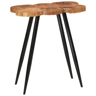  Stolik barowy z bala, 90x54x105 cm, lite drewno akacjowe