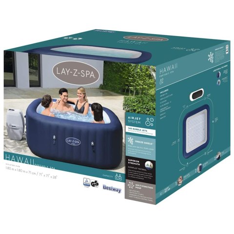Bestway Lay-Z-Spa Nadmuchiwane spa Hawaii AirJet Bestway Lay-Z-Spa Nadmuchiwane spa Hawaii AirJet
