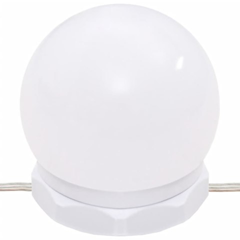  Zestaw z toaletką i oświetleniem LED, brązowy dąb