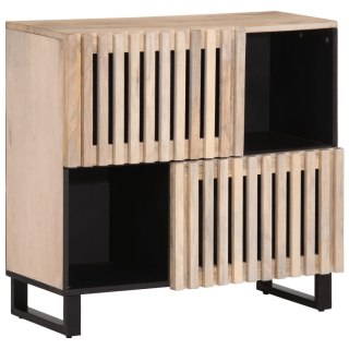  Szafka, 80x34x75 cm, lite drewno mango