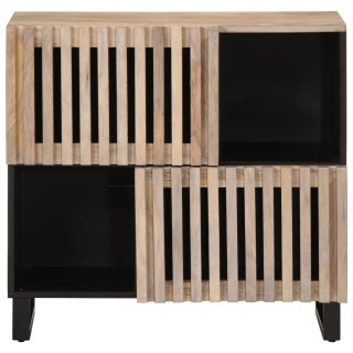  Szafka, 80x34x75 cm, lite drewno mango