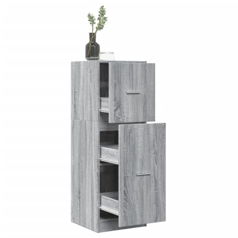 Szafka apteczna, szary dąb sonoma, 40x41x118 cm Szafka apteczna, szary dąb sonoma, 40x41x118 cm
