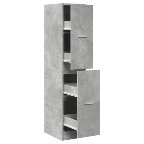 Szafka apteczna, szarość betonu, 30x41x144,5 cm Szafka apteczna, szarość betonu, 30x41x144,5 cm