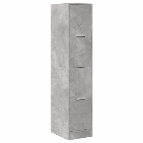 Szafka apteczna, szarość betonu, 30x41x144,5 cm Szafka apteczna, szarość betonu, 30x41x144,5 cm