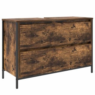  Szafka pod umywalkę łazienkową z szufladami 90x34,5x60 cm