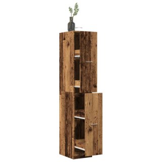  Szafka apteczna, stare drewno, 30x41x174,5 cm