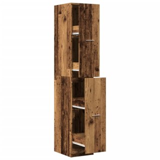  Szafka apteczna, stare drewno, 30x41x174,5 cm