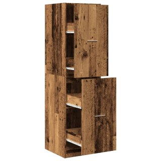  Szafka apteczna, stare drewno, 40x41x144,5 cm