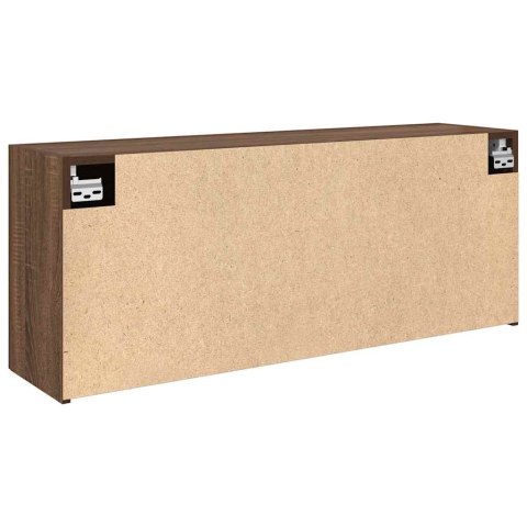 Wisząca szafka łazienkowa, brązowy dąb, 100x25x40 cm Wisząca szafka łazienkowa, brązowy dąb, 100x25x40 cm