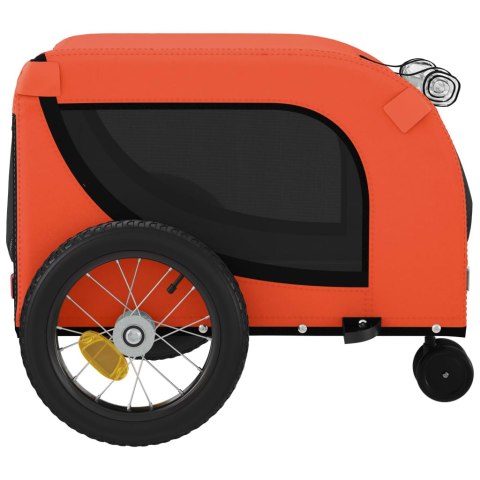Przyczepka rowerowa dla zwierząt, tkanina Oxford i żelazo Przyczepka rowerowa dla zwierząt, tkanina Oxford i żelazo