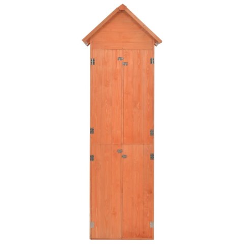 Schowek ogrodowy, 71 x 60 x 213 cm, drewniany Schowek ogrodowy, 71 x 60 x 213 cm, drewniany