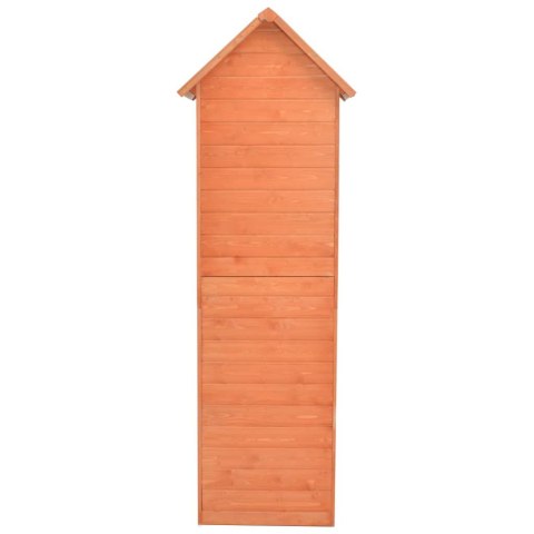 Schowek ogrodowy, 71 x 60 x 213 cm, drewniany Schowek ogrodowy, 71 x 60 x 213 cm, drewniany