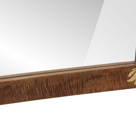 lustro łazienkowe 50x70x3 cm z litego drewna mango