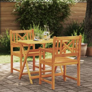 VidaXL Krzesła Ogrodowe 2 szt. 56x56x90 cm Lite drewno akacjowe