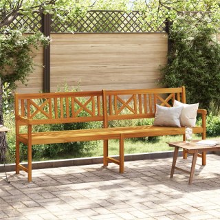 VidaXL Ławka Ogrodowa 220x56x90 cm Solidne Drewno Akacjowe