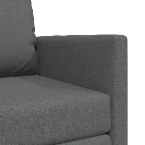 Sofa na Boże Narodzenie 2 w 1 Ciemnoszara 74x77x81 cm Tkanina Sofa na Boże Narodzenie 2 w 1 Ciemnoszara 74x77x81 cm Tkanina