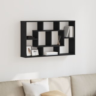 Półka ścienna vidaXL - Dąb czarny, 85 x 16 x 52.5 cm, Wykonana z drewna inżynieryjnego
