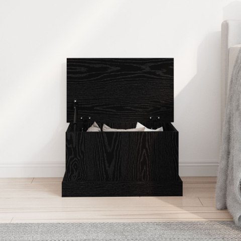 Skrzynia przechowalnicza  Czarny Dąb 50x30x28 cm Drewno inżynieryjne