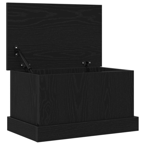 Skrzynia przechowalnicza  Czarny Dąb 50x30x28 cm Drewno inżynieryjne