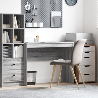  Biurko komputerowe Szare sonoma MDF 100 x 40 x 76 cm Proste