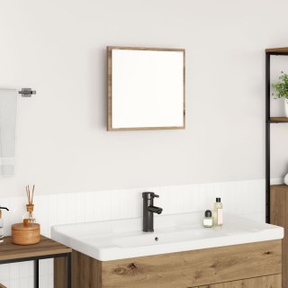  Lustro LED do łazienki Drewno rzemieślnicze 40x8.5x37 cm Drewno inżynieryjne