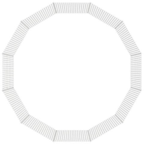 Kojec dla zwierząt, 12 paneli, 54x100 cm, galwanizowane żelazo Kojec dla zwierząt, 12 paneli, 54x100 cm, galwanizowane żelazo