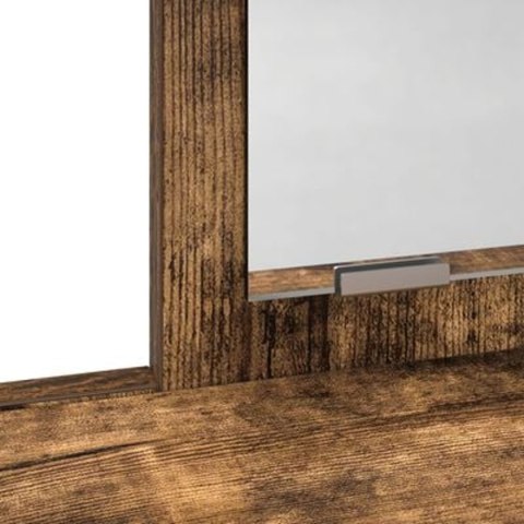 Toaletka z szufladami, dąb wędzony, 100x41x140 cm Toaletka z szufladami, dąb wędzony, 100x41x140 cm