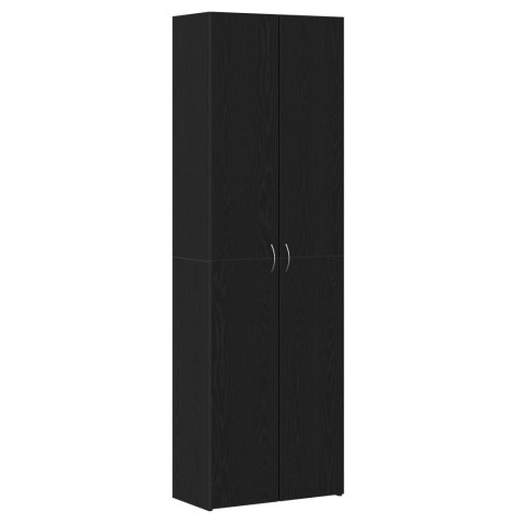 Szafka biurowa Czarny Dąb 60x32x190 cm, z materiału drewnopochodnego Szafka biurowa Czarny Dąb 60x32x190 cm, z materiału drewnopochodnego
