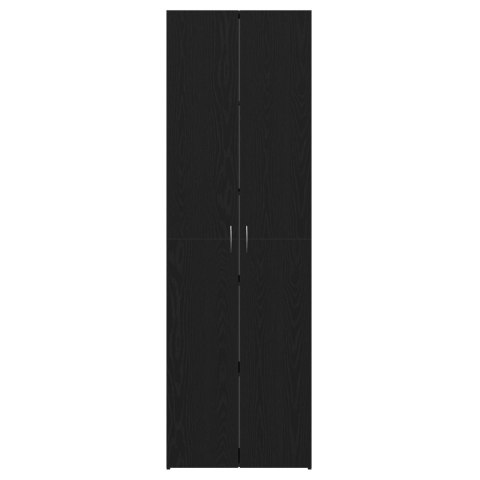 Szafka biurowa Czarny Dąb 60x32x190 cm, z materiału drewnopochodnego Szafka biurowa Czarny Dąb 60x32x190 cm, z materiału drewnopochodnego