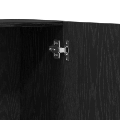 Szafka biurowa Czarny Dąb 60x32x190 cm, z materiału drewnopochodnego Szafka biurowa Czarny Dąb 60x32x190 cm, z materiału drewnopochodnego