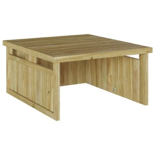  Garaż na robota do koszenia 70x80x38 cm z impregnowanego drewna sosnowego