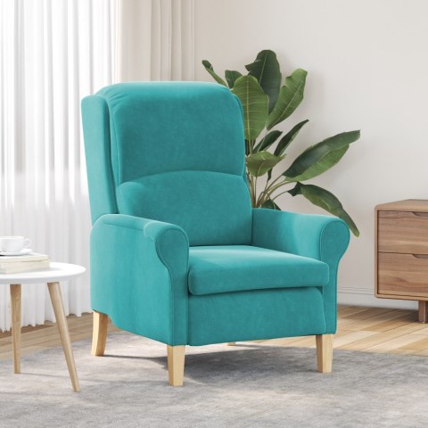 Turkusowy Fotel Turkusowy Tkanina Standard Ergonomiczny Turkusowy Fotel Turkusowy Tkanina Standard Ergonomiczny