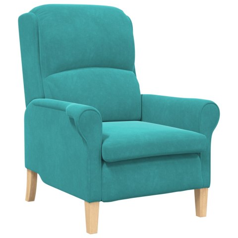 Turkusowy Fotel Turkusowy Tkanina Standard Ergonomiczny Turkusowy Fotel Turkusowy Tkanina Standard Ergonomiczny
