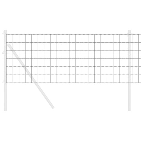 Ogrodzenie Euro szare 0.4x50 m stal Ogrodzenie Euro szare 0.4x50 m stal