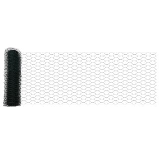 VidaXL Ogrodzenie heksagonalne Zielone 0.6x10 m Stal