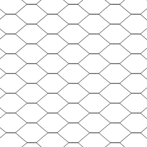 Ogrodzenie heksagonalne Szare 1.4x10 m Stal, Słupki ogrodzeniowe z podstawami 7 szt. Ø32mm 78,5cm Stal ocynkowana Ogrodzenie heksagonalne Szare 1.4x10 m Stal, Słupki ogrodzeniowe z podstawami 7 szt. Ø32mm 78,5cm Stal ocynkowana