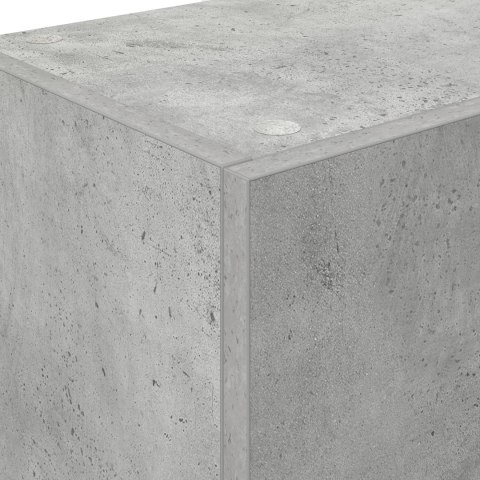 Szafka kuchenna w betonie szarym 35x50x180 cm z płyty wiórowej Szafka kuchenna w betonie szarym 35x50x180 cm z płyty wiórowej