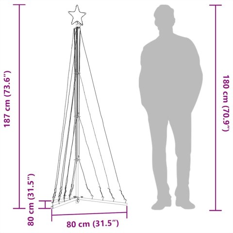  Lampki choinkowe, 339 zimnych białych LED, 180 cm