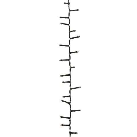  Sznur LED, 400 diod, gęsto rozmieszczone, zimna biel, 13 m