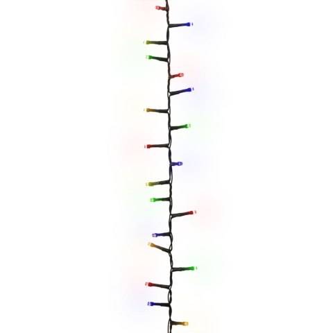 Sznur LED, 400 diod, gęsto rozmieszczone, kolorowe, 13 m, PVC