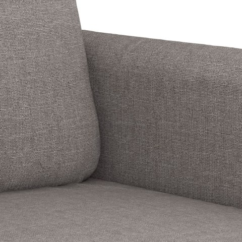  Sofa 3-osobowa, kolor taupe, 180 cm, tapicerowana tkaniną