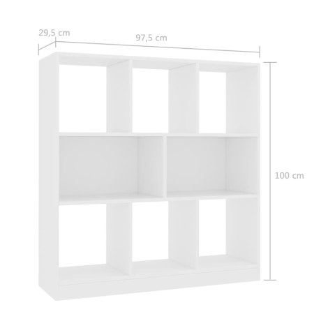  Regał na książki, 97,5x29,5x100 cm, materiał drewnopochodny